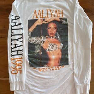 ALLIYAH 1995 EUROPEAN TOUR L/S